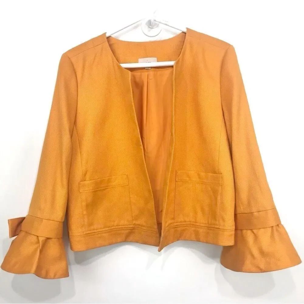 Ann Taylor Loft Marigold open front blazer jacket
